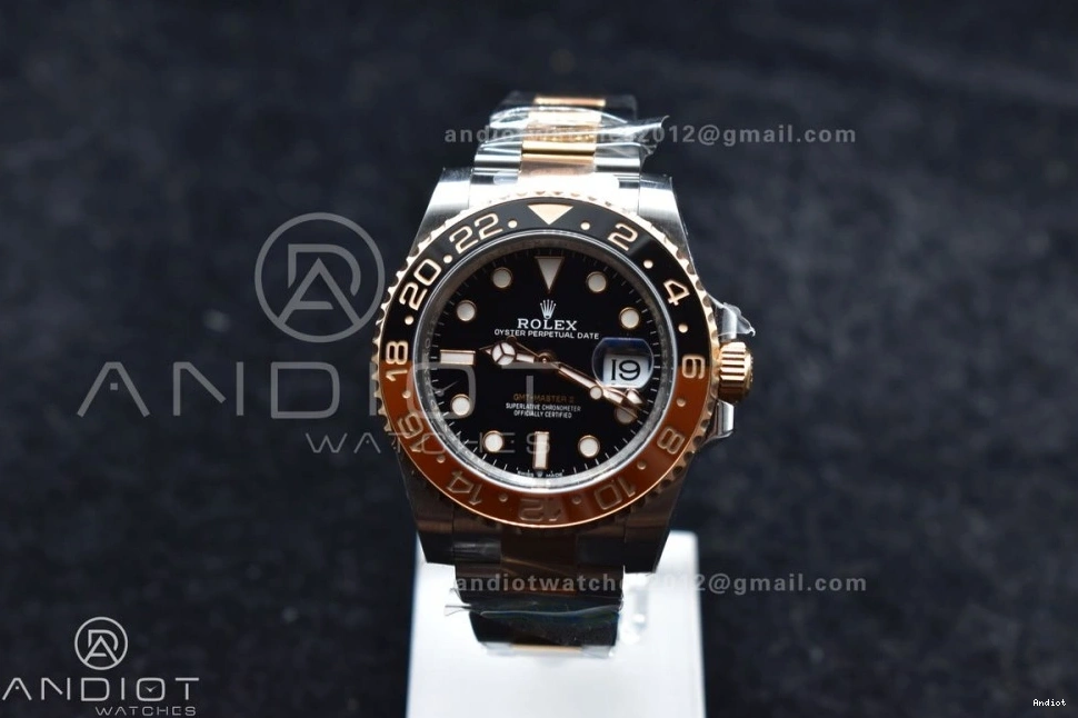 II DD3285 CHS Edition Factory Best RG Bracelet Ceramic Brown 126711 Black GMT-Master Clean CHNR on SS 0112